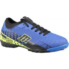 M.P. 231-1138 Mr Erkek Mavi-Yeşil Çoraplı Halı Saha Futbol Ayakkabı