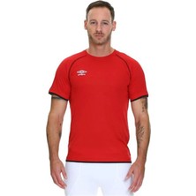 Umbro Training Top Laser - Erkek Kırmızı Spor T-Shirt - TF0035