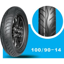 IRAN YASA TIRE & RUBBER Iran Yasa Taftan 100-90-14 Tl (Iç Lastiksiz) Ön /arka Yol Lastiği