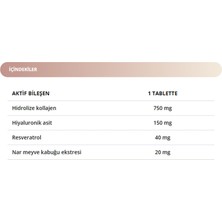 Dynavit Diamond Collagen Hyaluronic Acid 30 Tablet