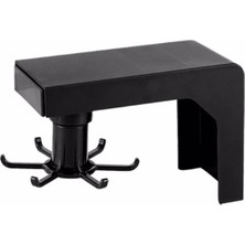 Vadi Multifunctional Shelf Çok Amaçlı Mutfak Banyo Duvar Askı Aparatı 6 Kancalı