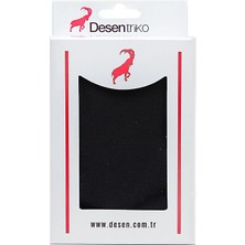 Desen Triko Erkek Düz Renk Merserize 3'lü Soket Çorap Siyah