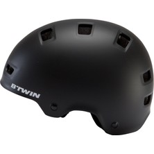 Decathlon BTWIN Bisiklet Kaskı - Siyah - Teen 500