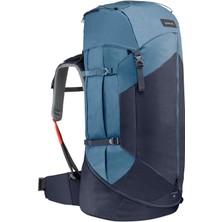 Decathlon FORCLAZ Kadın Sırt Çantası - 60L - Lacivert / Yeşil - MT100 EASYFIT