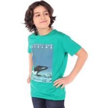 Toontoy Kids Erkek Çocuk Baskılı Tişört