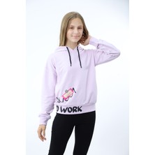 Toontoy Kids Toontoy Kız Çocuk Baskılı Sweatshirt