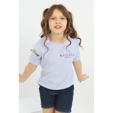Toontoy Kids Kız Çocuk Matısse Baskılı Tişört