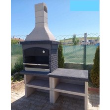 Barbekü Özkoca Mangal Barbekü 90 Lık Fırınlı Model