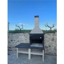 Barbekü Özkoca Mangal Barbekü 90 Lık Fırınlı Model