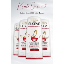 Elseve Komple Onarıcı 5 Yapılandırıcı Bakım Kremi 390 ml x 4 Adet