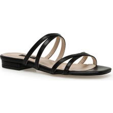 Nine West ASOSA  3FX Siyah Kadın Düz Terlik