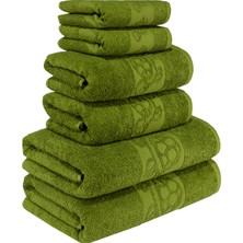 Textile Colors Banyo Havlu Seti 6 Adet