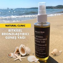 Natural Clinic Bitkisel Bronzlaştırıcı Güneş Yağı