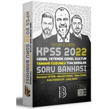 Benim Hocam Yayınları 2022 KPSS Genel Yetenek - Genel Kültür Tamamı Çözümlü Tüm Dersler Soru Bankası