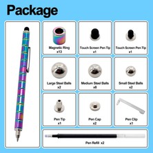 KiddoZone Toy Çoklufonksiyonlu Balo Noktası Stili Metal Kalemi Magnetik Kalemi Neodymium Manyetik Mıknatıs Toplar Bina Blok Bilye Bulmaca Sıkıştırma Toplam Oyuncular (Yurt Dışından)