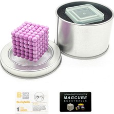 KiddoZone Toy 5 mm 216 Adet Küp Neodymium Neocube Manyetik Mıknatıs Toplar Nts Bilye Bulmaca Sıkıştırma Toplam Oyuncular Işık Işık (Yurt Dışından)