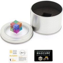 KiddoZone Toy 3 mm 216 Adet Neocube Küp Neodymium Manyetik Mıknatıs Toplar Nts Bina Blok Bilye Bulmaca Sıkıştırma Toplam Oyuncular (Yurt Dışından)