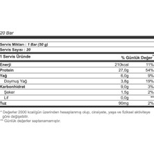 Multipower %50 Protein Bar 20 Adet