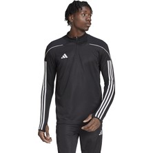 adidas TIRO23 L Tr Top Erkek Futbol Uzun Kollu Antrenman Üstü HS0326 Siyah