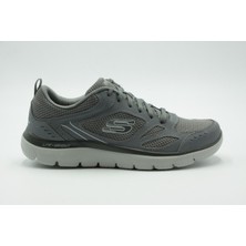 Skechers 52812-CHAR Summits Erkek Gri Spor Ayakkabı