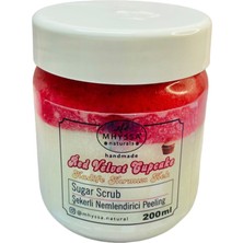 Mhyssa Natural Red Velvet Cupcake Sugar Scrub/ Vücut Peelingi (200ML)