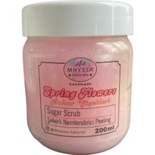 Mhyssa Natural Bahar Çiçekleri Aromalı Vücut Peeling/ Spring Flowers Sugar SCRUB(200ML)