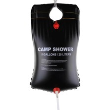 Al-Ze Kamp Duşu 20LT Portatif Taşınabilir Kompakt Camp Shower 5gallons