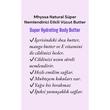 Mhyssa Natural Bahar Çiçekleri aromalı Vücut Butter / Spring Flowers Kokulu Body Butter (200ML)