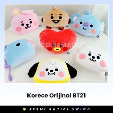 Swico Remado BT21 Cooky Sevimli Karikatür Peluş Oyuncak - Pembe (Yurt Dışından)