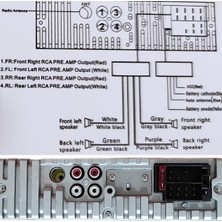 Oto Teyp Çift USB Girişli Bluetooth Oto Teyp Araba Teybi 2 Yıl Garantili