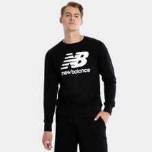 New Balance Siyah Erkek Sweatshirt MTC1105-BK