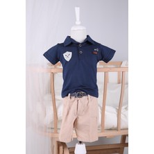 Baby Hola Babyhola Tshirt Kot Şort Erkek Yazlık Takım 2061