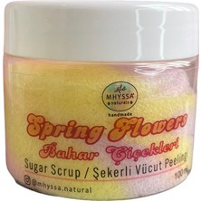 Mhyssa Natural Spring Flowers Body Sugar Scrub / Doğal Şekerli Vücut Peelingi (100ML)