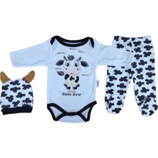 Minibird Baby Bliss, Inek Bebek Zıbın Takımı 3'lü