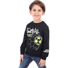 Toontoy Erkek Çocuk Baskılı Sweatshirt