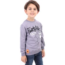 Toontoy Erkek Çocuk Baskılı Sweatshirt