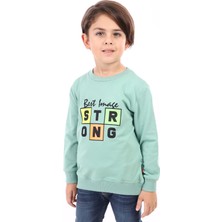 Toontoy Erkek Çocuk Baskılı Sweatshirt