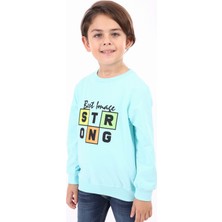 Toontoy Erkek Çocuk Baskılı Sweatshirt