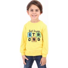 Toontoy Erkek Çocuk Baskılı Sweatshirt