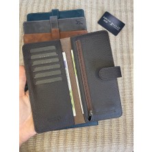 SANAT LEATHER SL-2151 Fermuarlı Patlı Unisex Yeni Sezon  Deri Cüzdan Sanat Leather