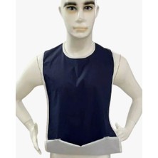 GRT Medikal 2 Adet Yıkanabilir Hasta Yemek Önlüğü Cepli-Cırtlı