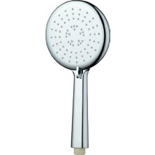 T-May Banyo Bostan El Duş Seti Başlığı Tasarruflu 2 Fonksiyonlu Krom