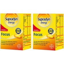 Supradyn Energy Focus 30 Tablet 2 Adet