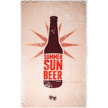 Köpüürt Summer Sun Beer Plaj Havlusu