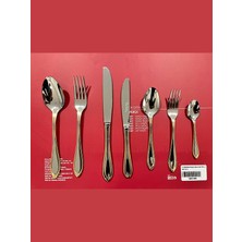 Pierre Cardin 84 Parça 12 Kişilik Çatal Bıçak Takımı Vega Gold