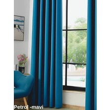 Mebelport Curtain Blackout Karartma 1/2 Pileli Fonluk Blackout 1/2 Pileli