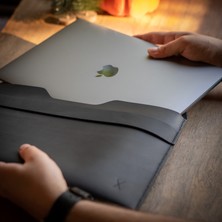 Minimal X Design Minimal x Apple Macbook Kılıfı - 13 Inç ve 16 Inç Uyumlu - Gerçek Deri ve El Yapımı - Hakiki Deri ve Yüksek Kalite