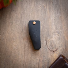 Minimal X Design Deri Anahtarlık V Model Kolay Kullanım Eşsiz Tasarım
