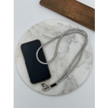 POV Iphone Kristal Taşlı Uzun Telefon Boyun Askısı