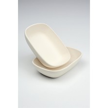 Refsan Dik Kayık Çerezlik Seramik Bisküvi 2'li  Ham Ürün